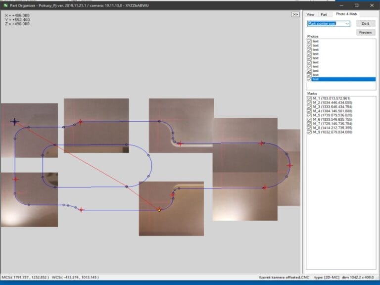 Part Organizer w waterjecie firmy PTV