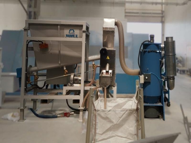 RAMS® 2 – innowacyjne urządzenie do lokalnego recyklingu ścierniwa wodno-strumieniowego od PTV