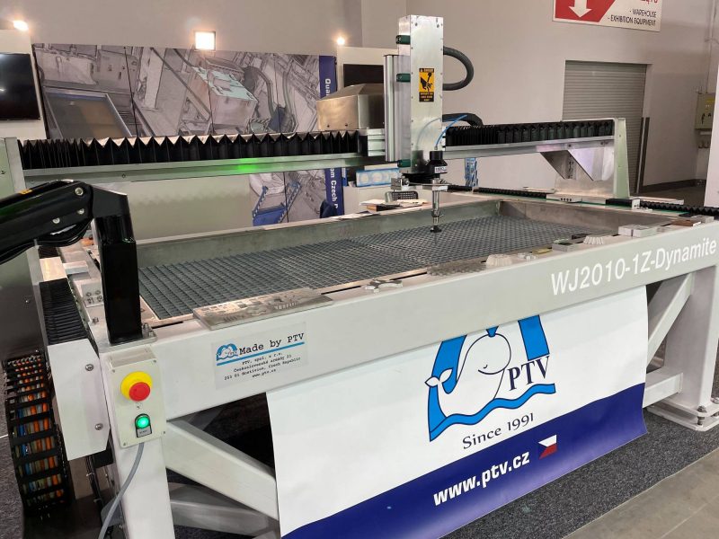 waterjet maszyna do cięcia wodą PTV